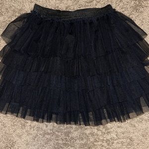 Zara black tutu skirt